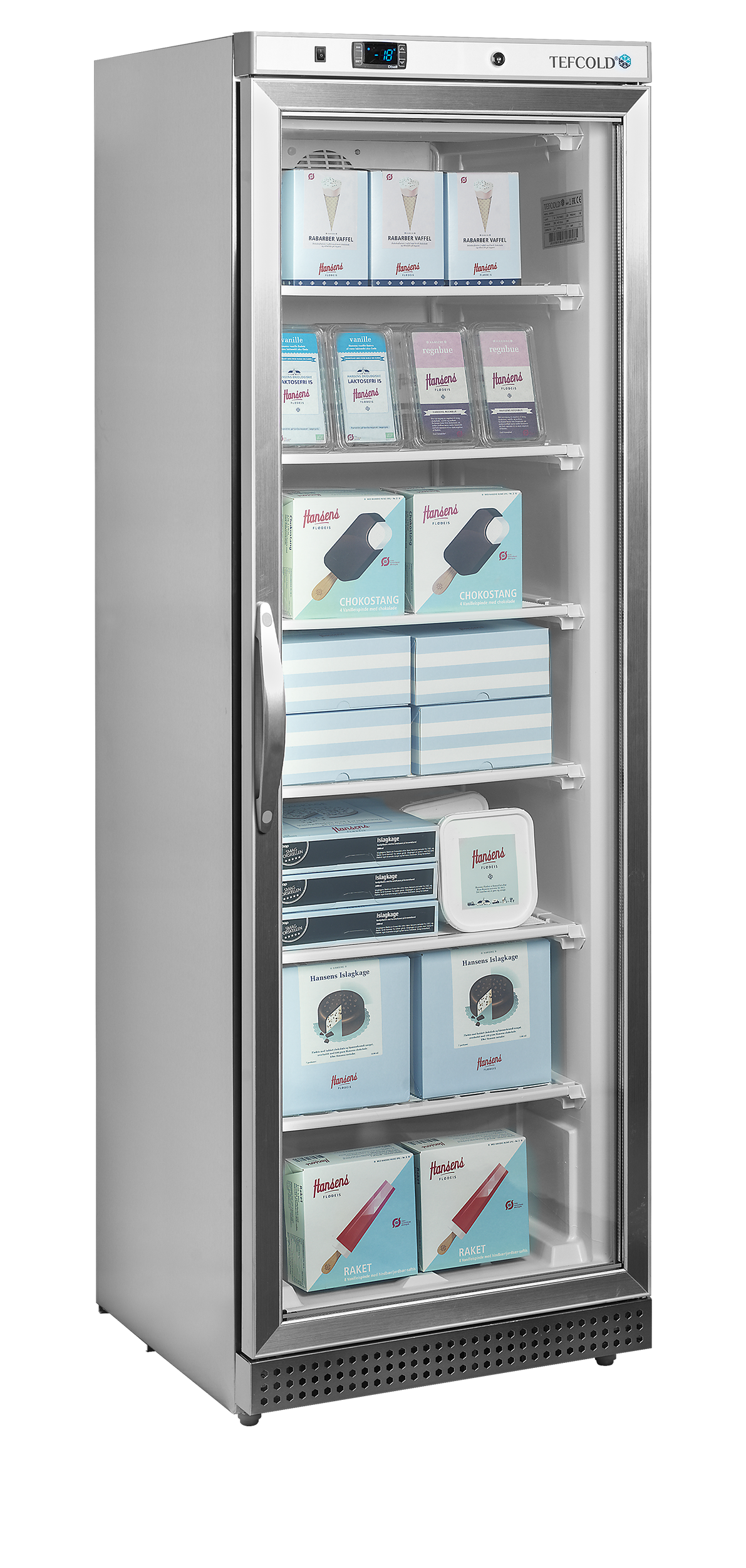Armoire de congélation vitré - TEFCOLD - UF400SG-33857 by TEFCOLD