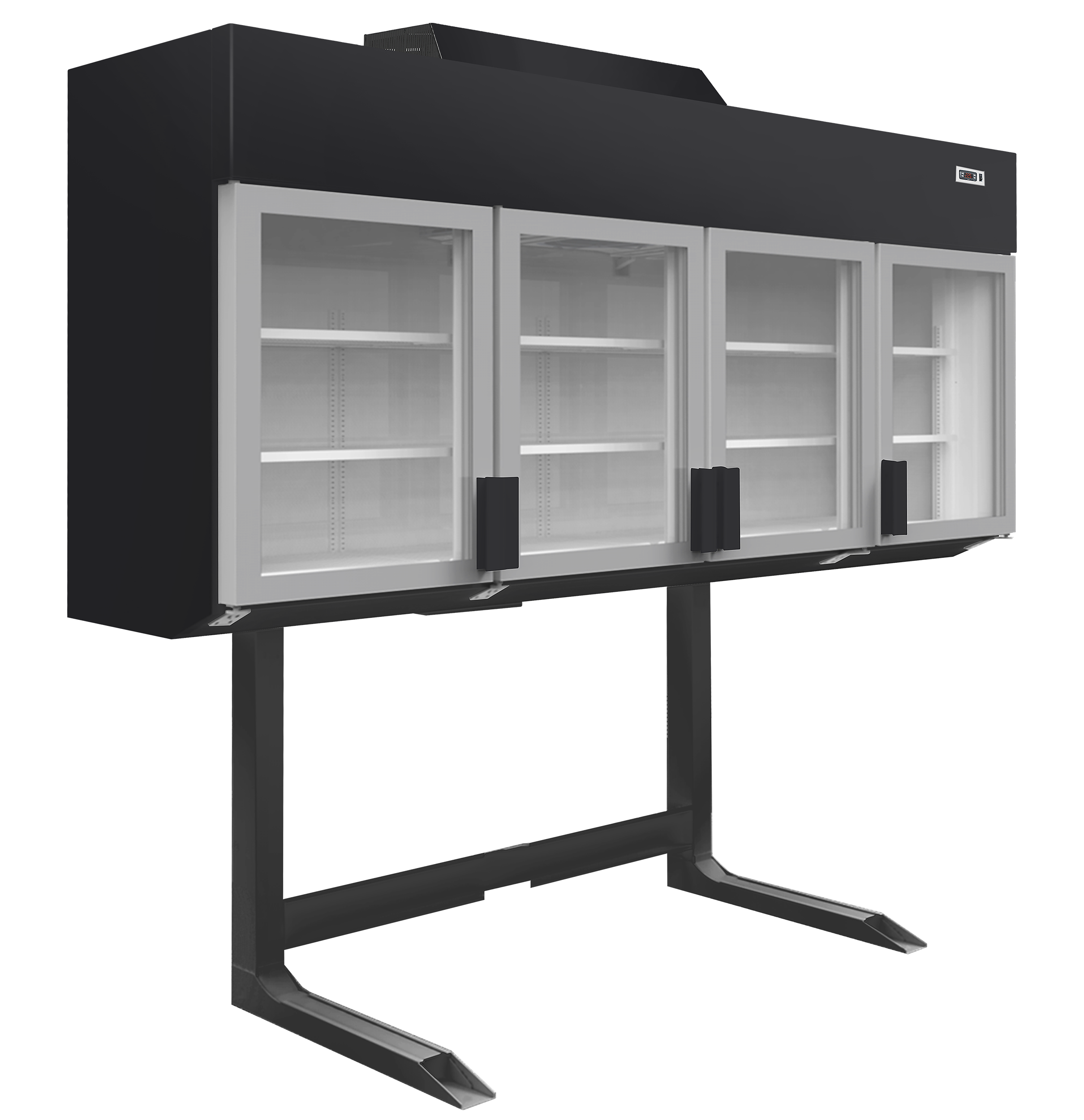 Armoire de congélation supermarché mûral avec portes vitré - TEFCOLD - MTF250B-41043 by TEFCOLD