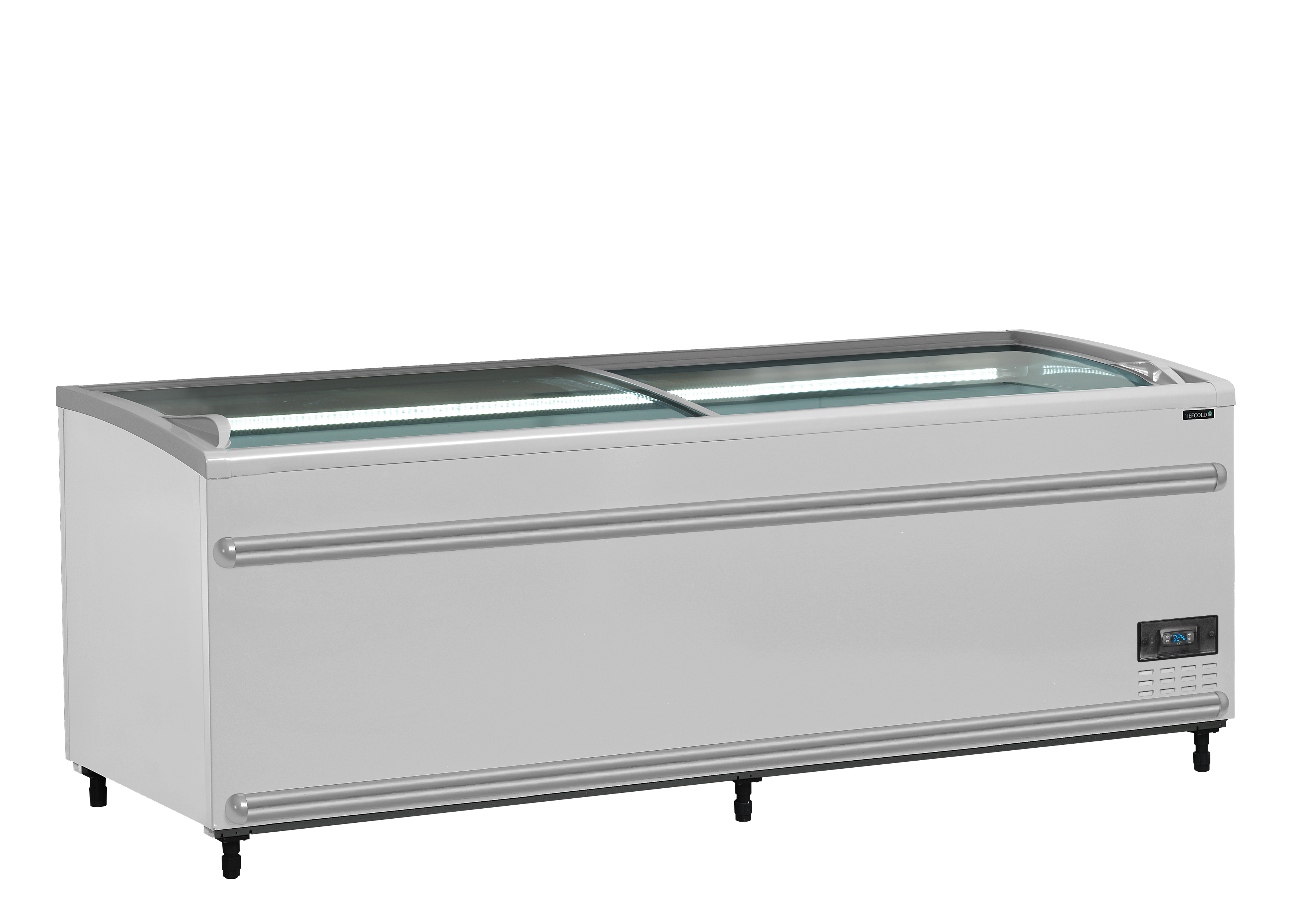 Congélateur réfrigérateur de supermarché Bi température - TEFCOLD - SFI210-CF-VS-41060 by TEFCOLD