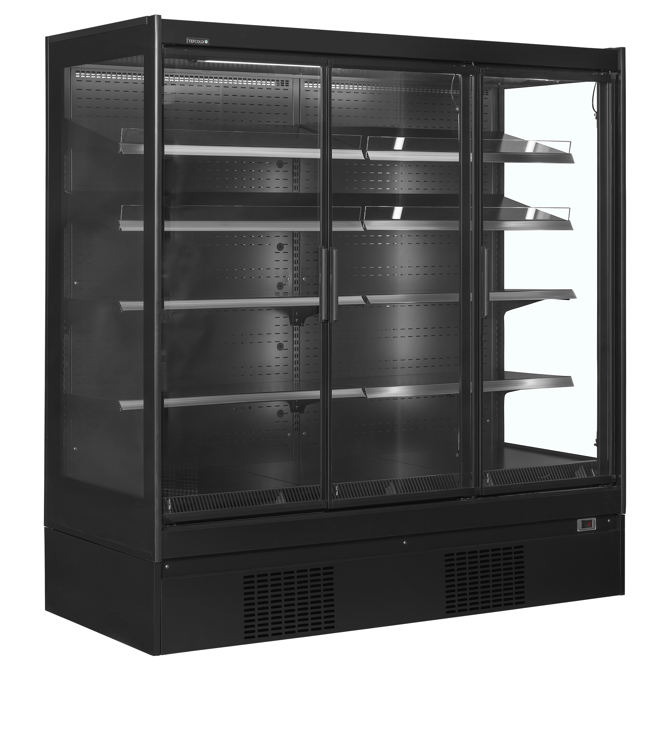 Armoire réfrigérée supermarché mûral avec portes vitré - TEFCOLD - EXTRA1875CD-38475 by TEFCOLD