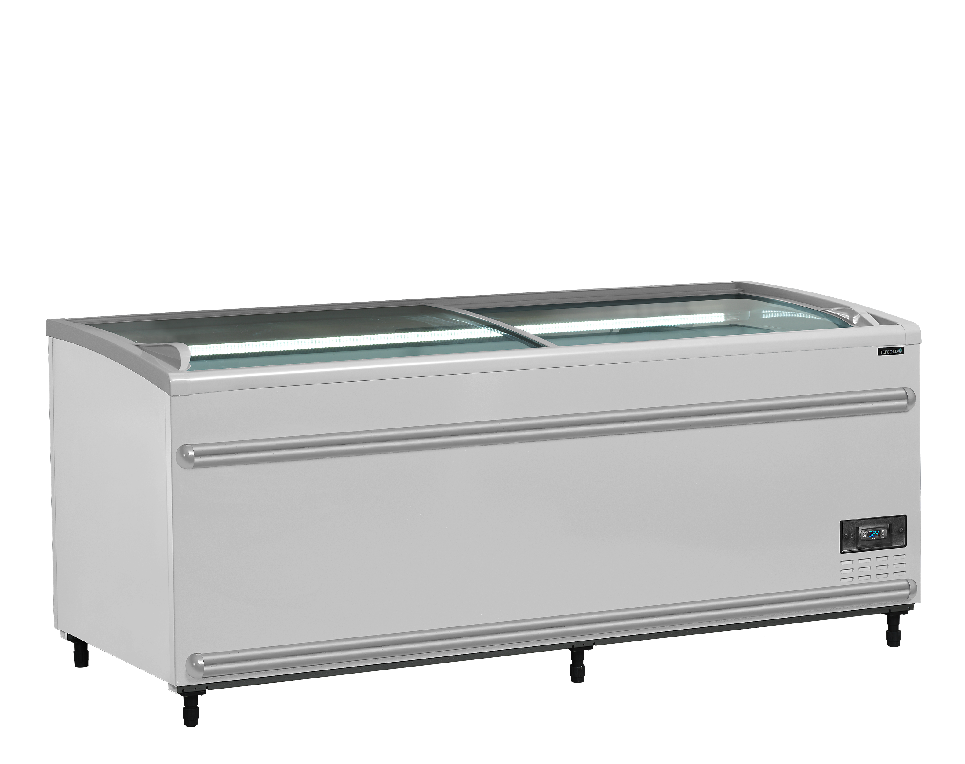 Congélateur réfrigérateur de supermarché Bi température - TEFCOLD - SFI185-CF-VS-41057 by TEFCOLD