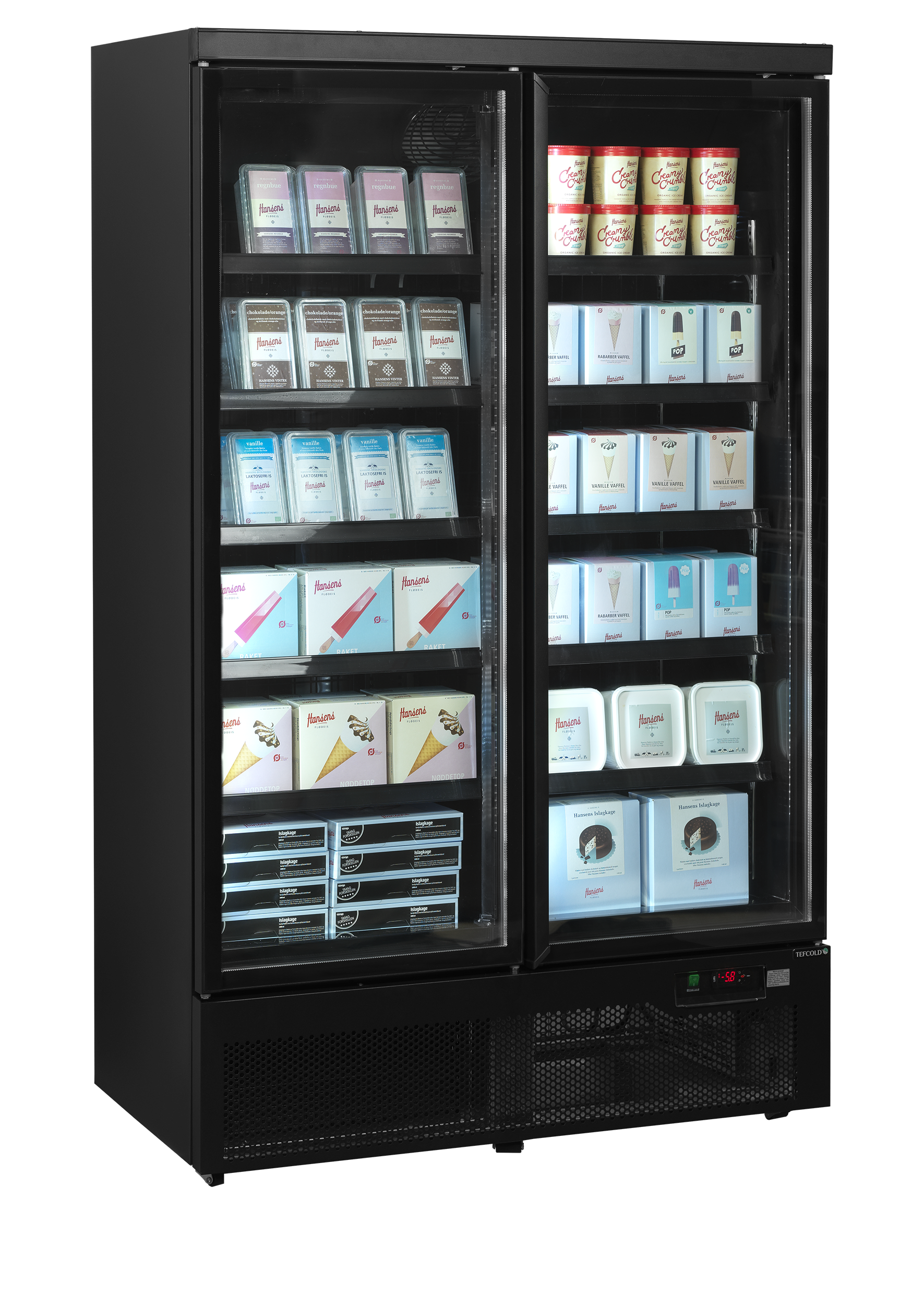 Armoire de congélation vitré - TEFCOLD - ATOM-MAXI-F2DBB-53981 by TEFCOLD