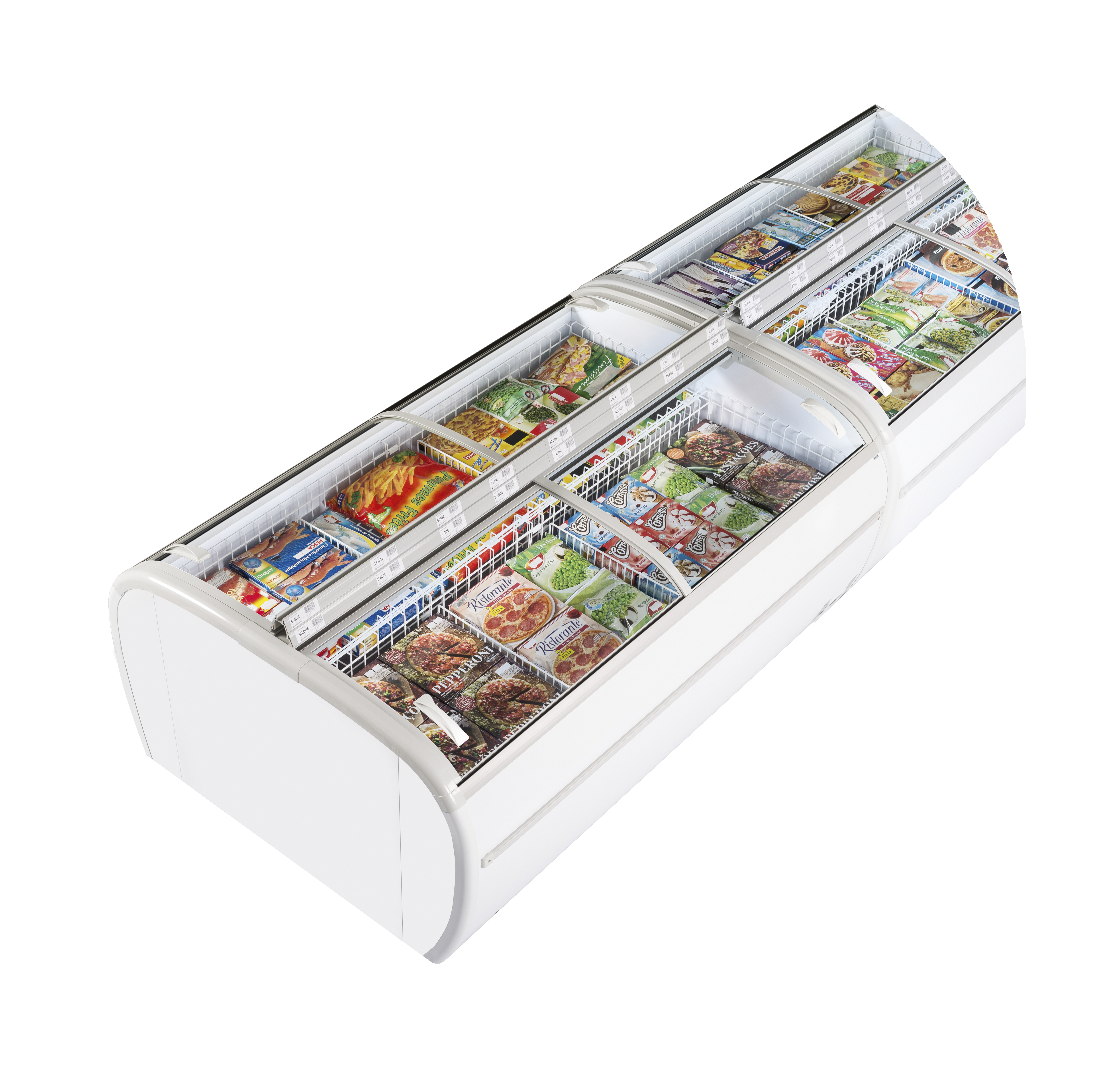 Congélateur de supermarché - TEFCOLD - TWIN-220-F-16321 by TEFCOLD