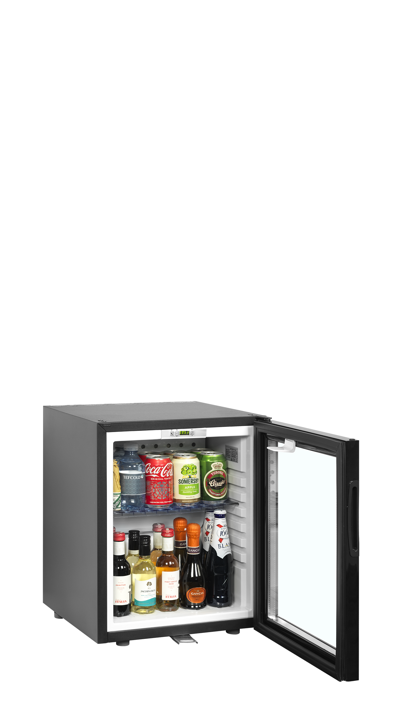 Réfrigérateur minibar à porte vitrée - TEFCOLD - TM35GC-46357 by TEFCOLD