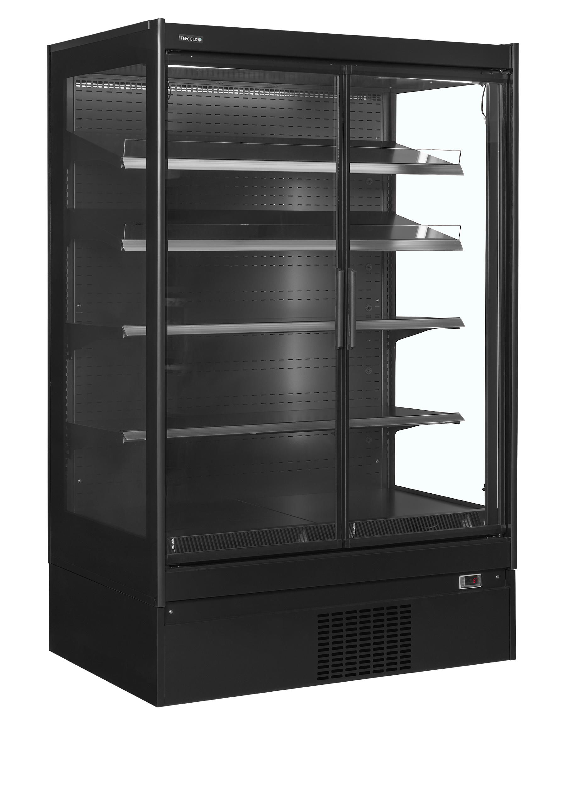 Armoire réfrigérée supermarché mûral avec portes vitré - TEFCOLD - EXTRA1250CD-38471 by TEFCOLD