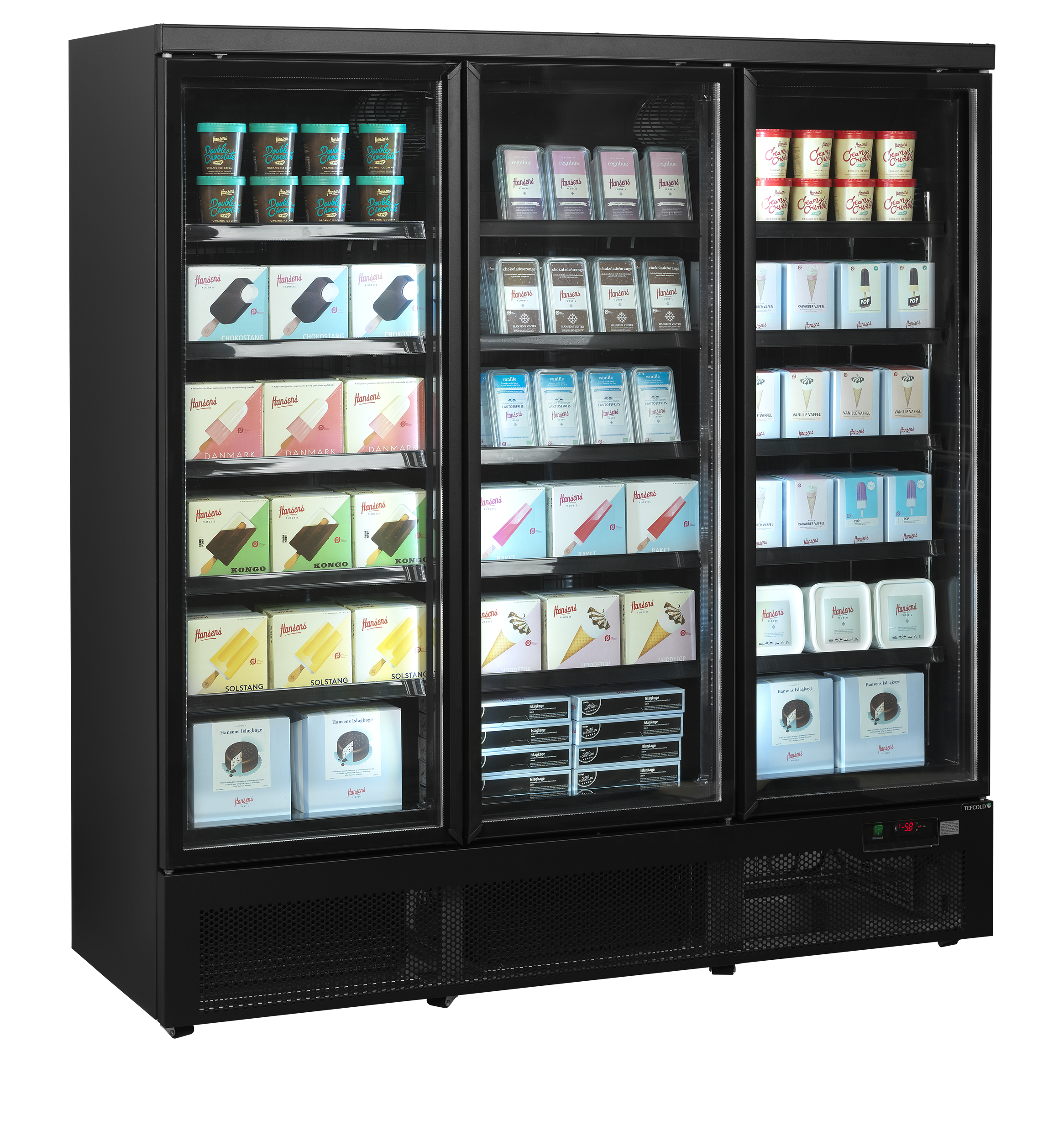 Armoire de congélation vitré - TEFCOLD - ATOM-MAXI-F3DBB-53982 by TEFCOLD
