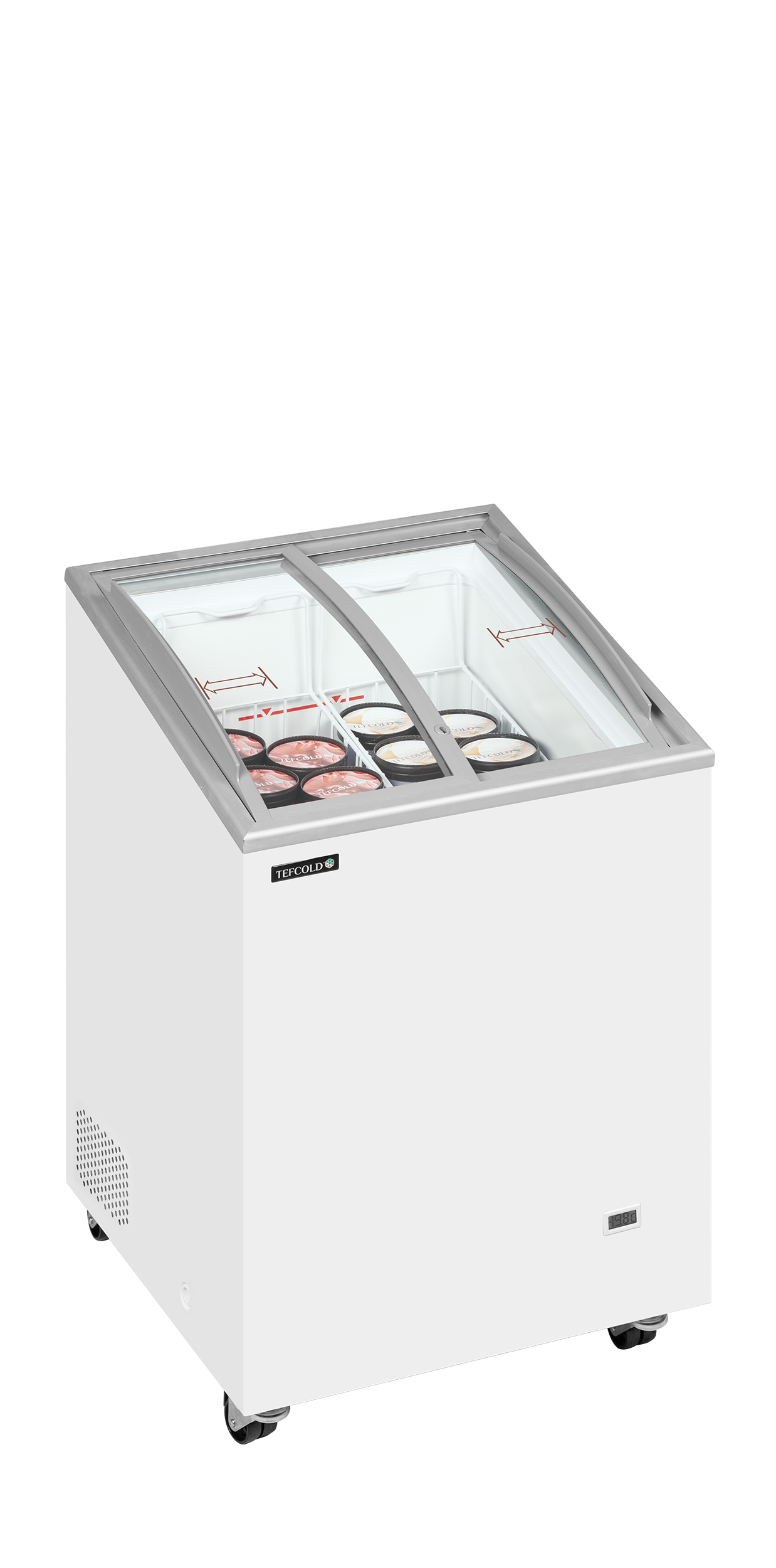 Congélateur de crème glacée - TEFCOLD - IC101SCEB-LED-49261 by TEFCOLD