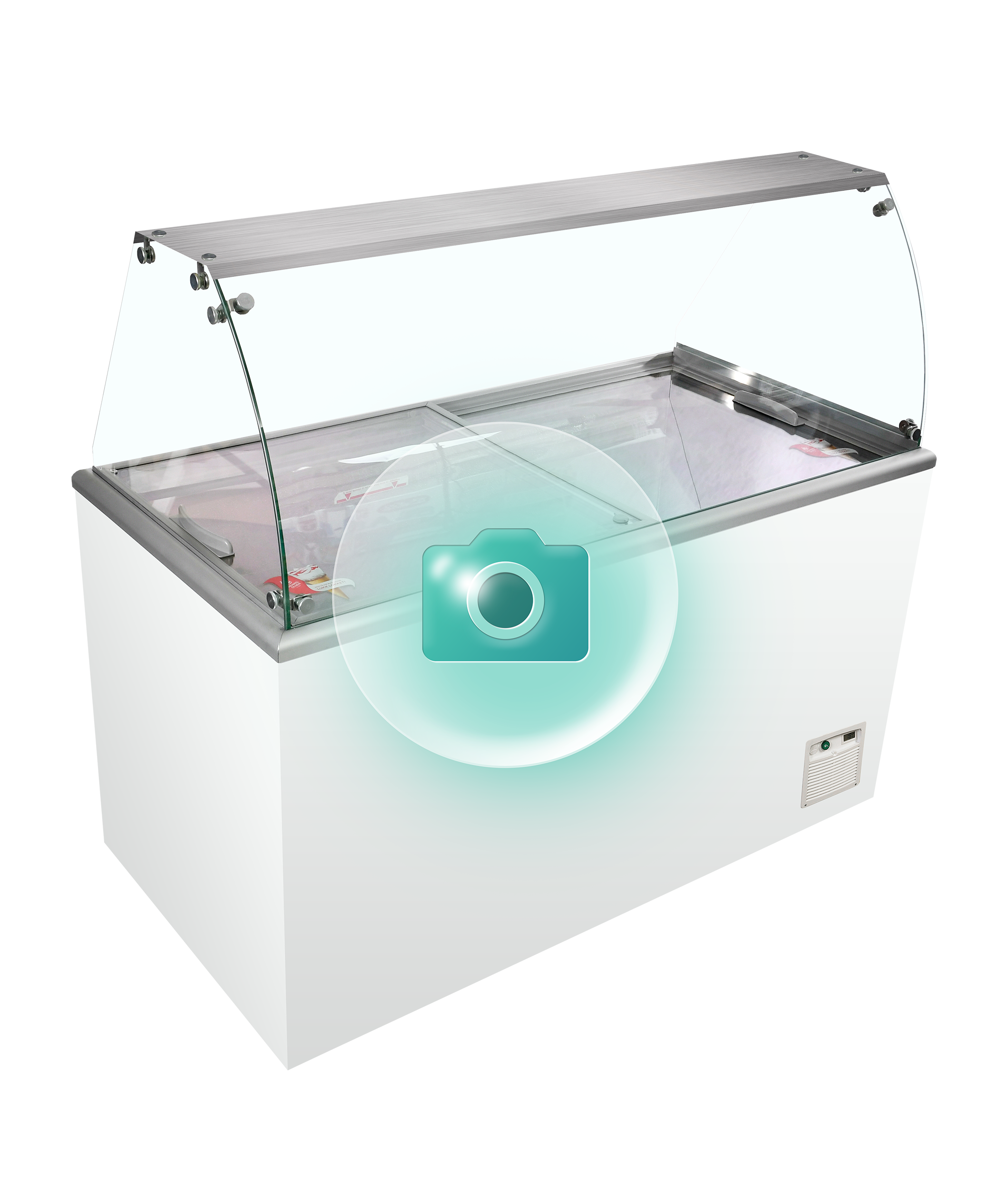 Congélateur de crème glacée - TEFCOLD - IDA400-W1-71177 by TEFCOLD