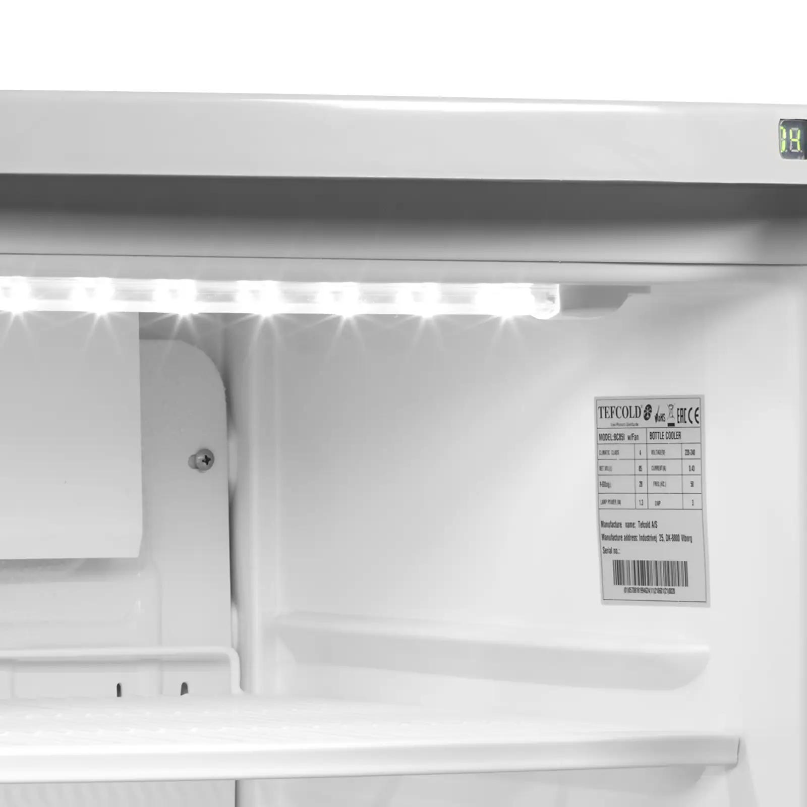 Armoire à boissons - TEFCOLD - BC85-W-FAN-34024 by TEFCOLD