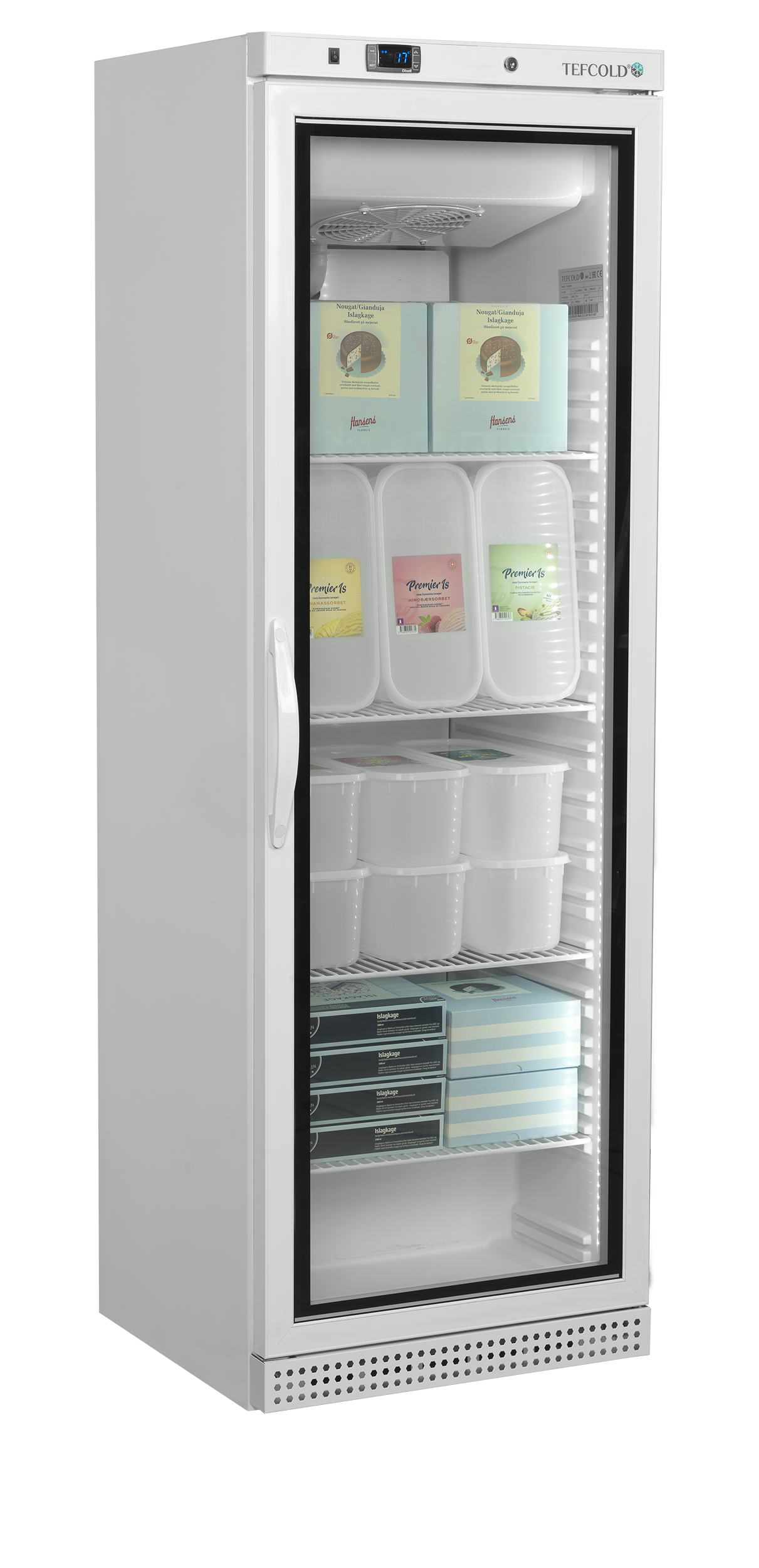 Armoire de congélation vitré - TEFCOLD - UF400VGW-66891 by TEFCOLD