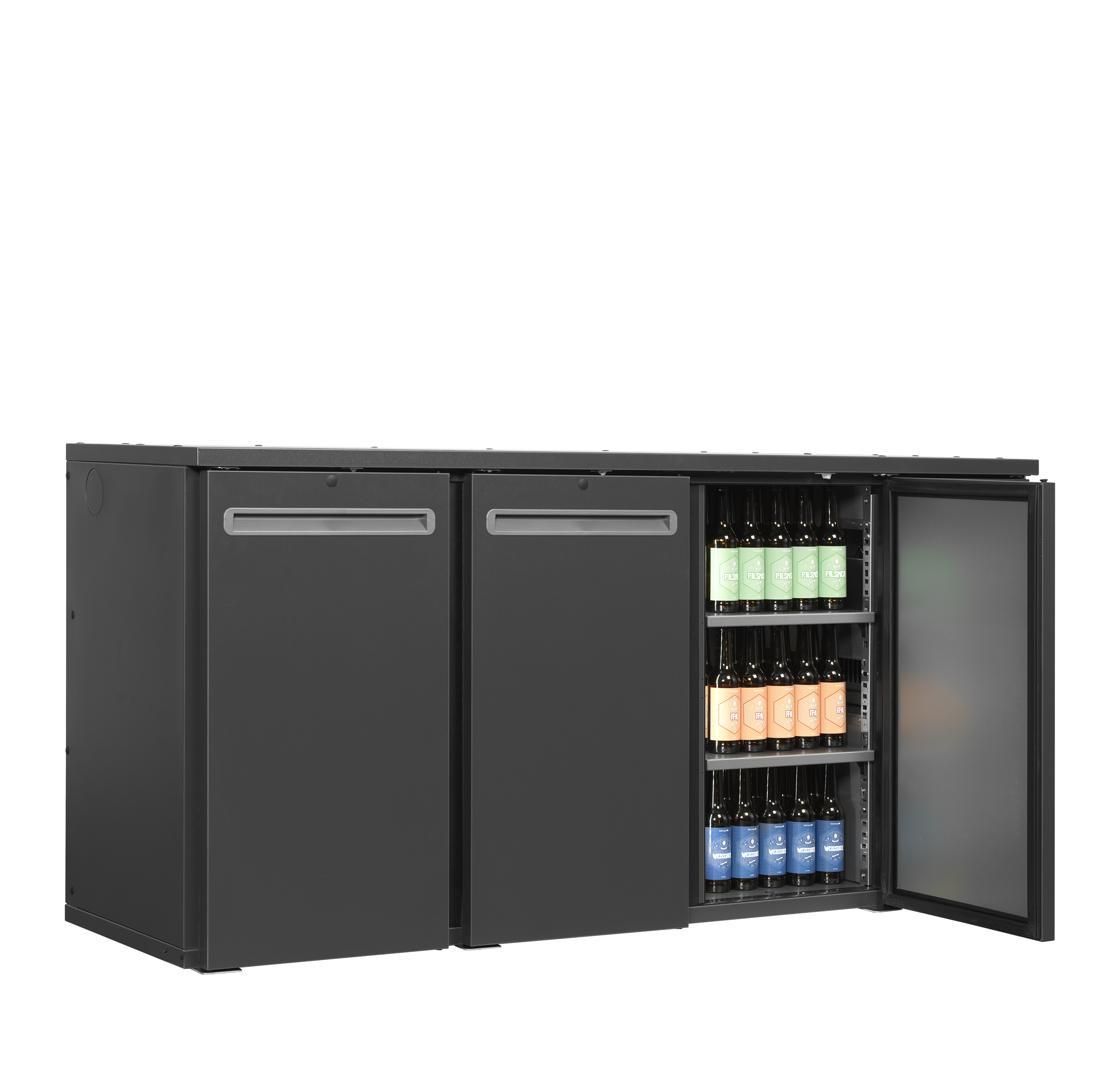 Arrière bar vitré haut de gamme - Serrco by TEFCOLD - SCL-222MU-68922 by Serrco by TEFCOLD