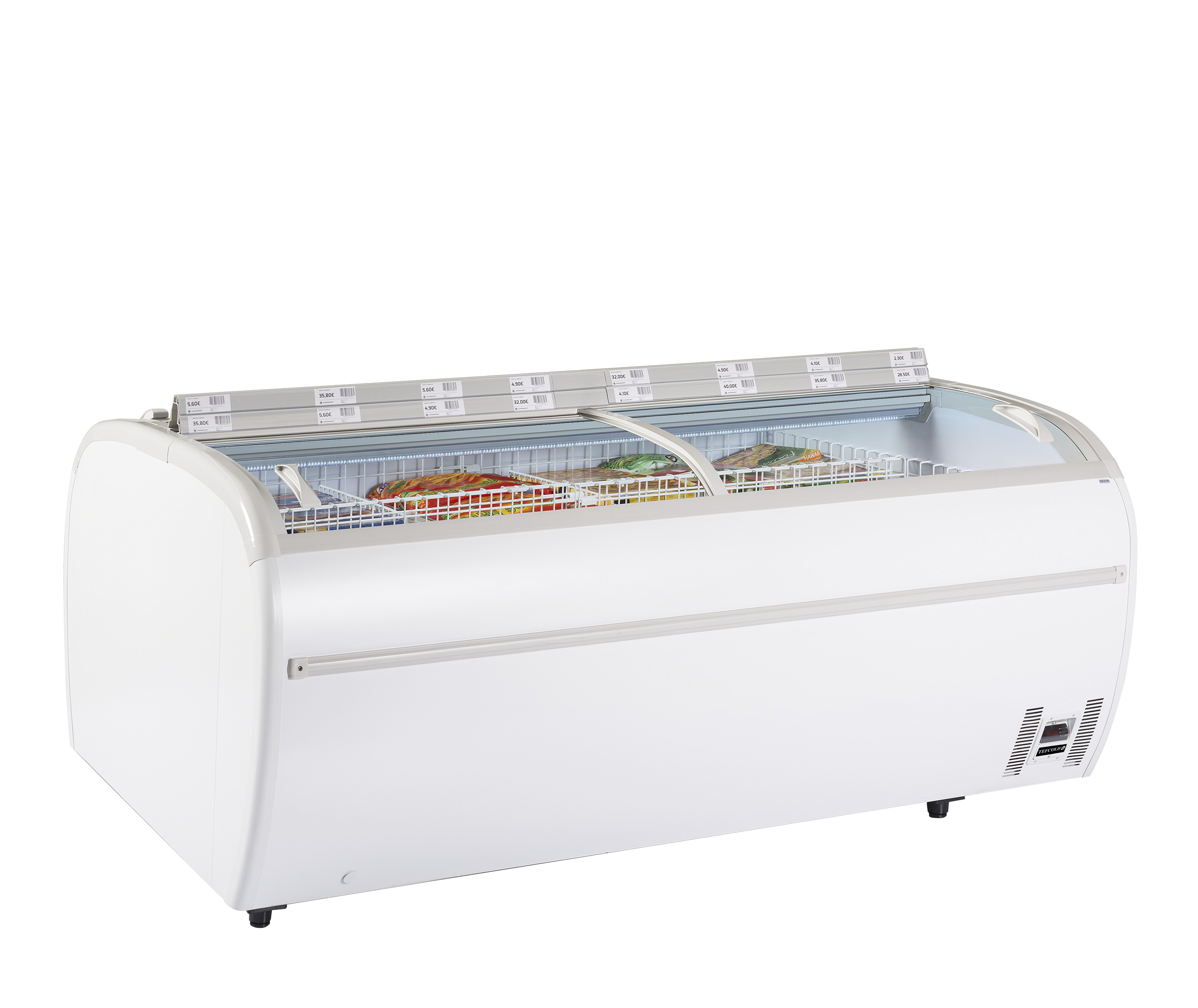 Congélateur de supermarché - TEFCOLD - TWIN-220-F-16321 by TEFCOLD