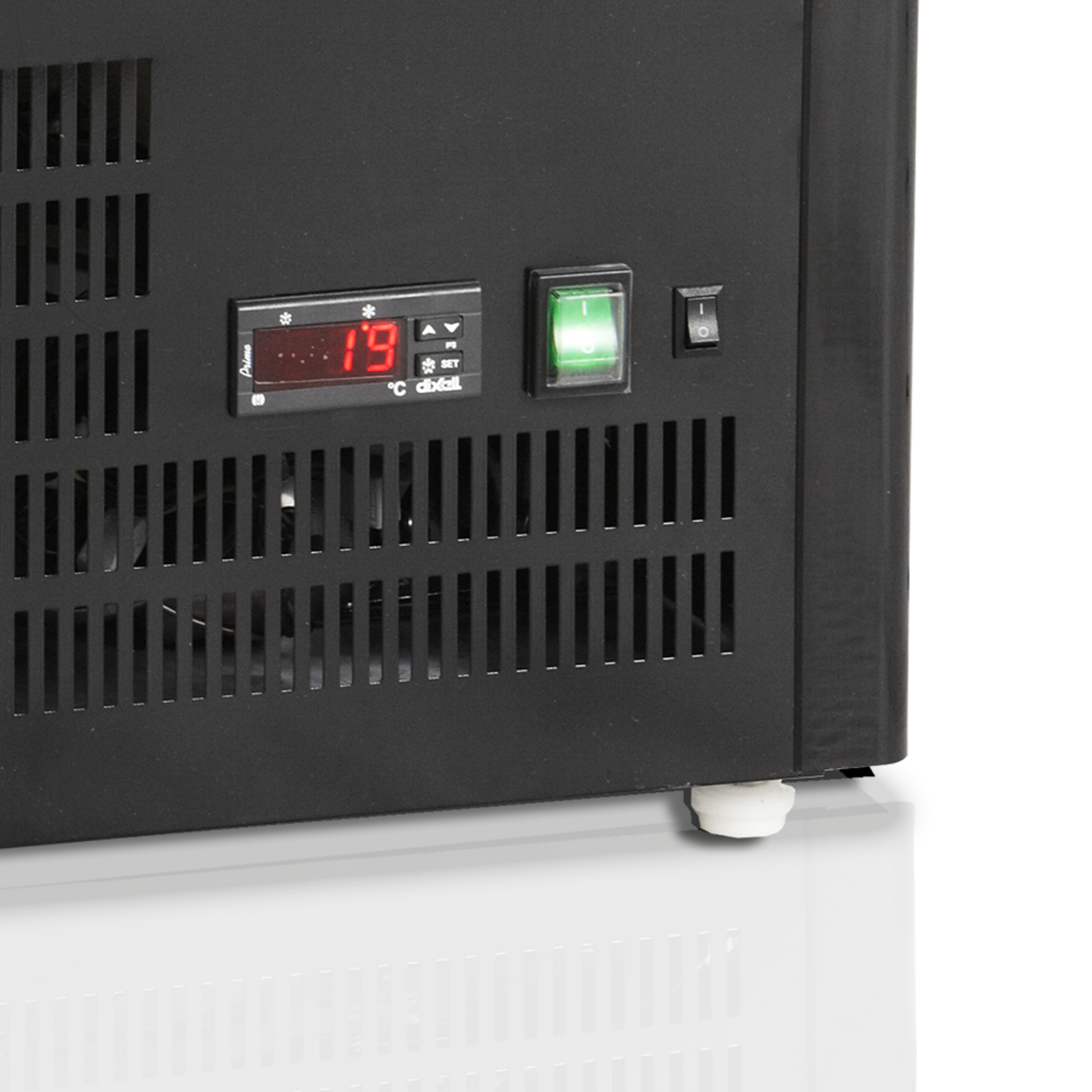 Vitrine 4 faces vitrée - TEFCOLD - UPD80-BLACK-16064 by TEFCOLD