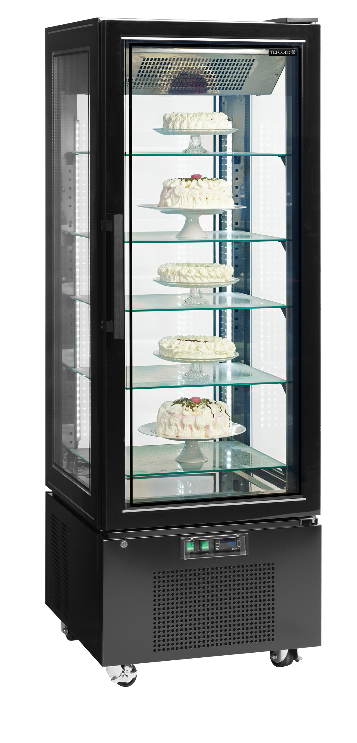 Armoire vitrée réfrigérée (froid négatif) - TEFCOLD - UPD400-F-31540 by TEFCOLD