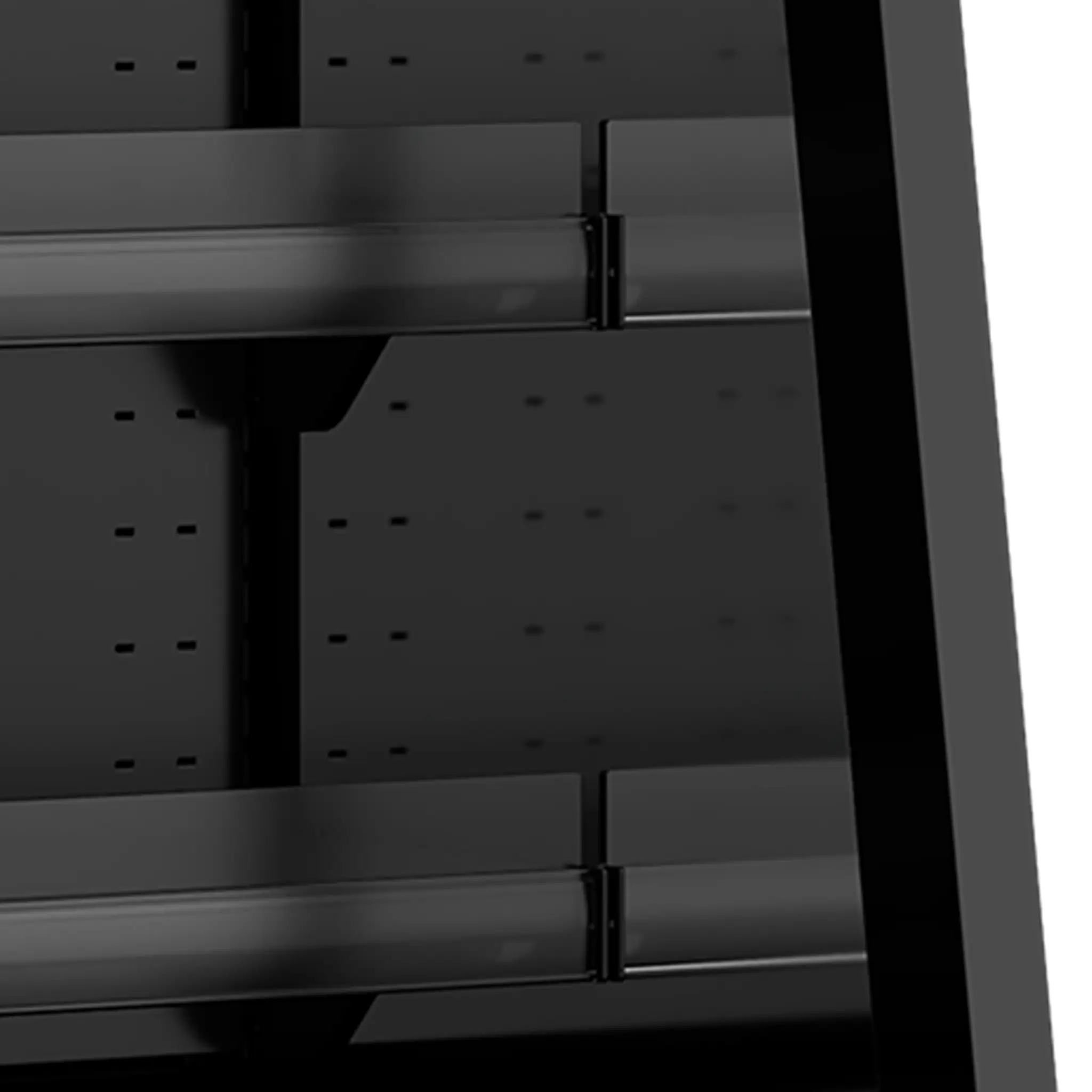 Vitrine réfrigérée pour supermarché - TEFCOLD - GALAXY-GPL10FGD-BLACK-47542 by TEFCOLD