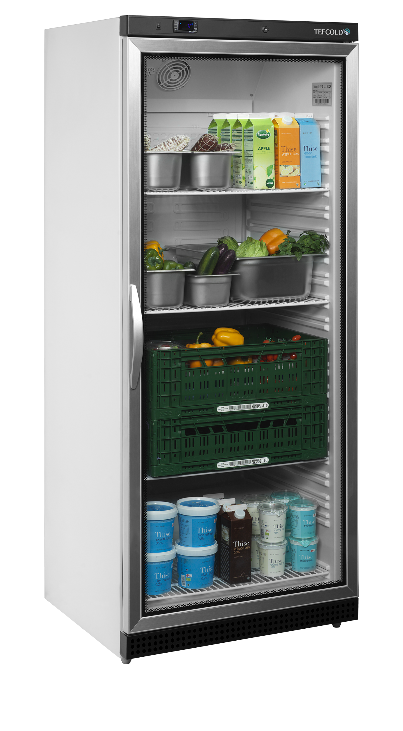 Armoire à boisson vitré GN2/1 - TEFCOLD - UR600G-32945 by TEFCOLD