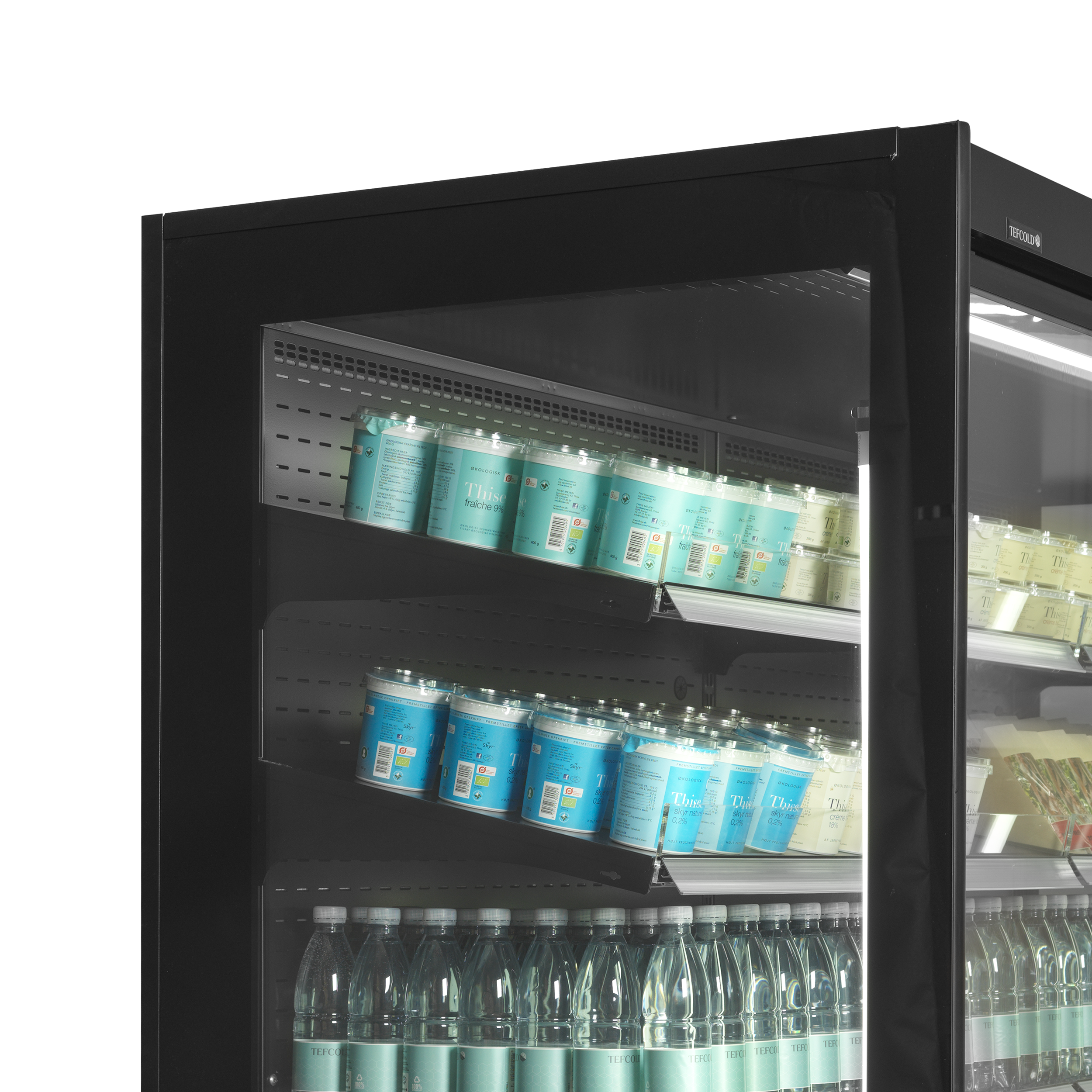 Armoire réfrigérée supermarché mûral avec portes vitré - TEFCOLD - EXTRA1250CD-38471 by TEFCOLD