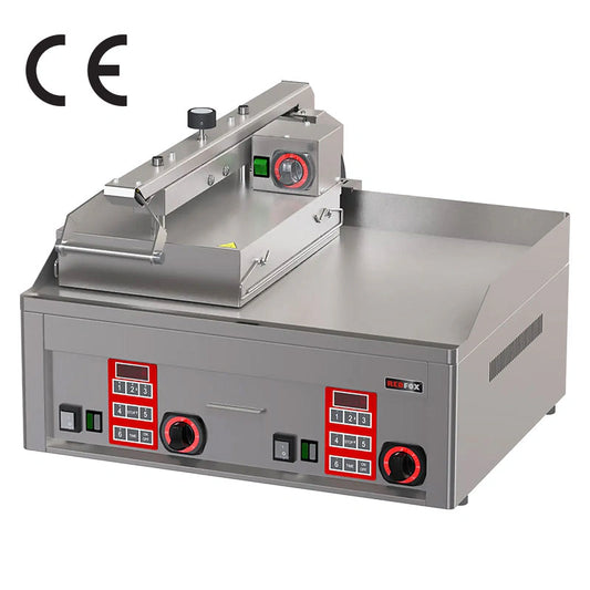 Clam - Steak gril semi-automatique chrome durable | REDFOX - KDA 63 ED