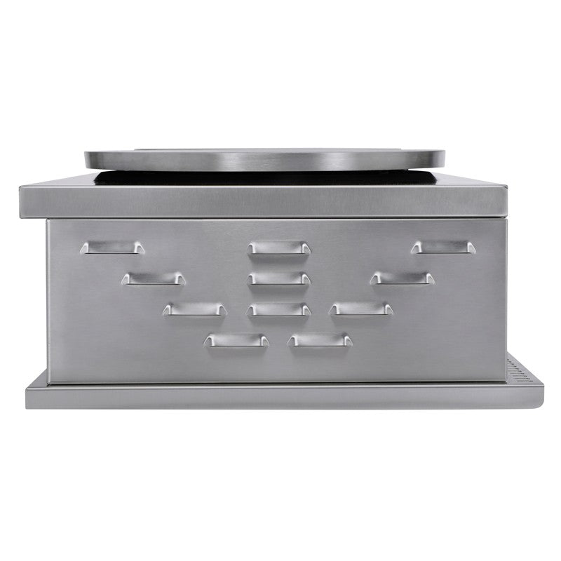 Crêpière électrique carrée professionnelle à usage intensif - Version double - Diamètre 40 cm - CR2CE40  Sofraca