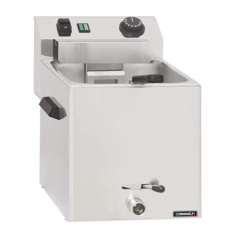 "Cuiseur à pâtes électriqueavec vanne de vidange - 1 panier" - CCAPV1G - Casselin