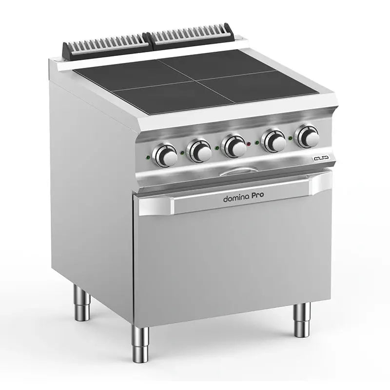 Fourneau electrique 4 plaque ABAISSÉE SUR FOUR - PQR77FE - MBM by MBM