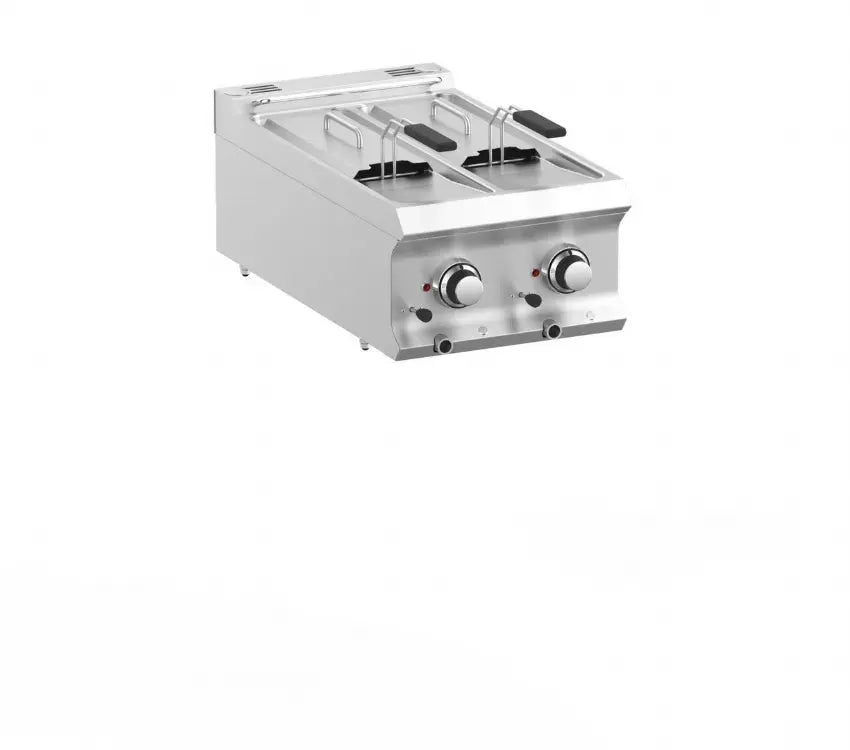 Friteuse professionnel electrique 2 cuves 7+7 l a poser domina pro 700 - FRE74T2V - MBM by MBM