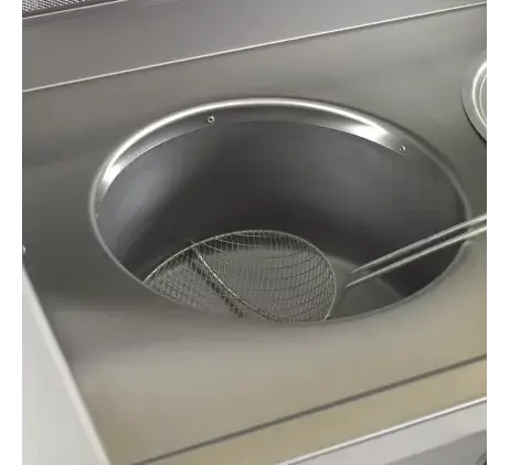 Friteuse professionnel gaz 2 cuves rondes de 2x13 L - MECA-FRYER 2B - Bertrand by Bertrand