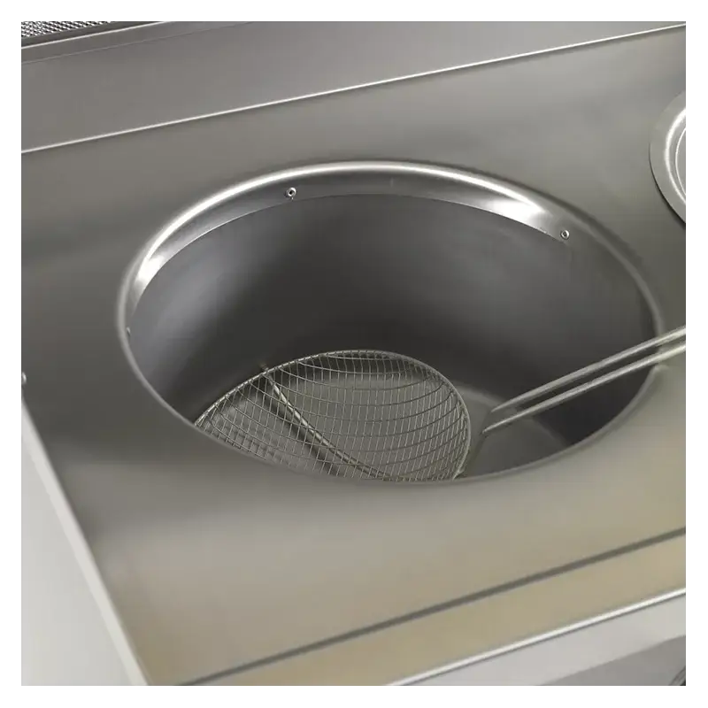 Friteuse professionnel gaz 3 cuves rondes de 3x13 L - MECA-FRYER 3B - Bertrand by Bertrand