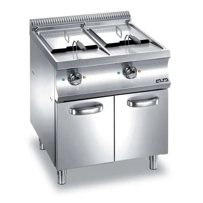 Friteuse électrique sur coffre 2x12 L - FRBE77A - MBM by MBM