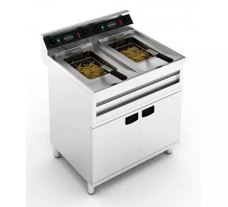 FRITEUSE ÉLECTRIQUES 2X12L 2X6KW