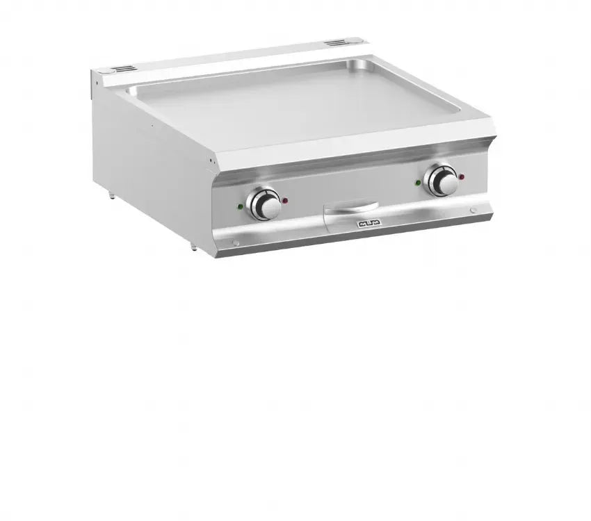 Plaque a snack professionnel electrique plaque lisse a poser domina pro 700 - FTBE77TL - MBM by MBM