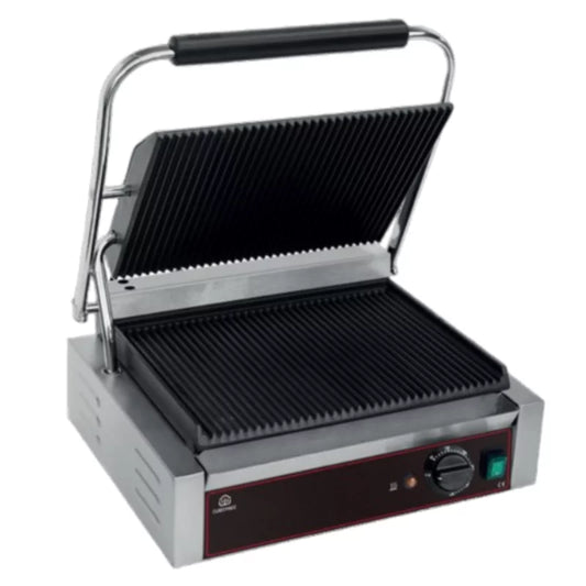 Machine grill à panini  premium grande surfaces rainurées - PGMAXL - Cuistance