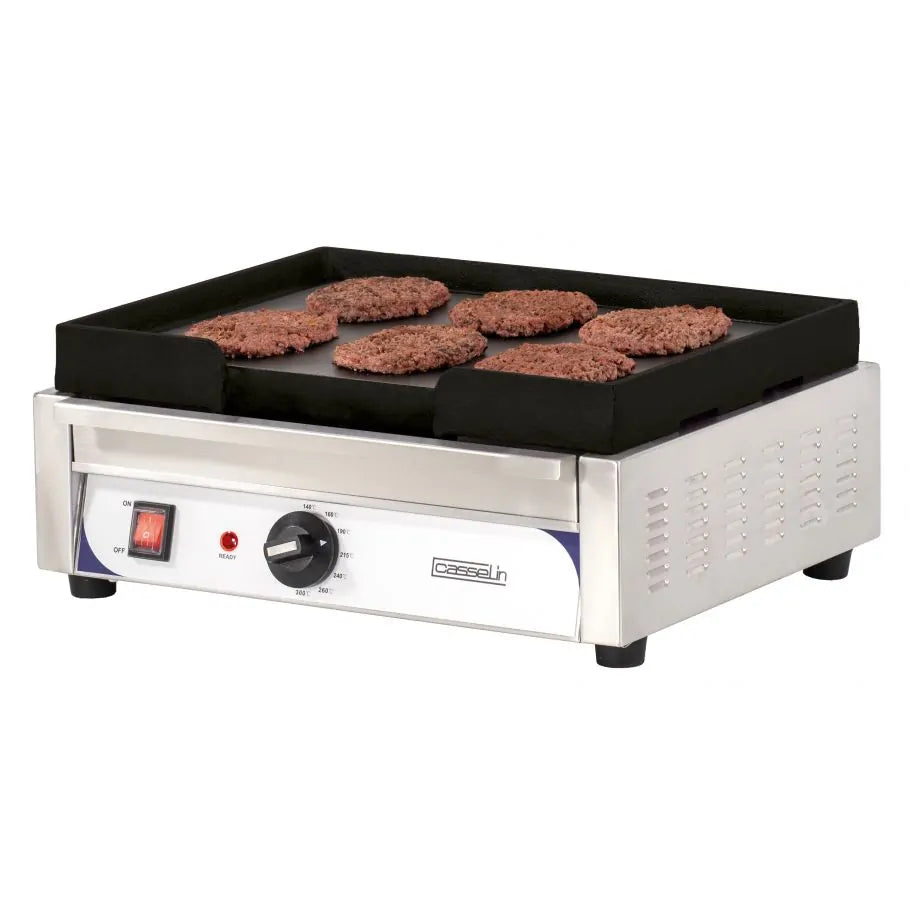 Plaque à snacker fonte lisse compacte - CPASFLC - Casselin