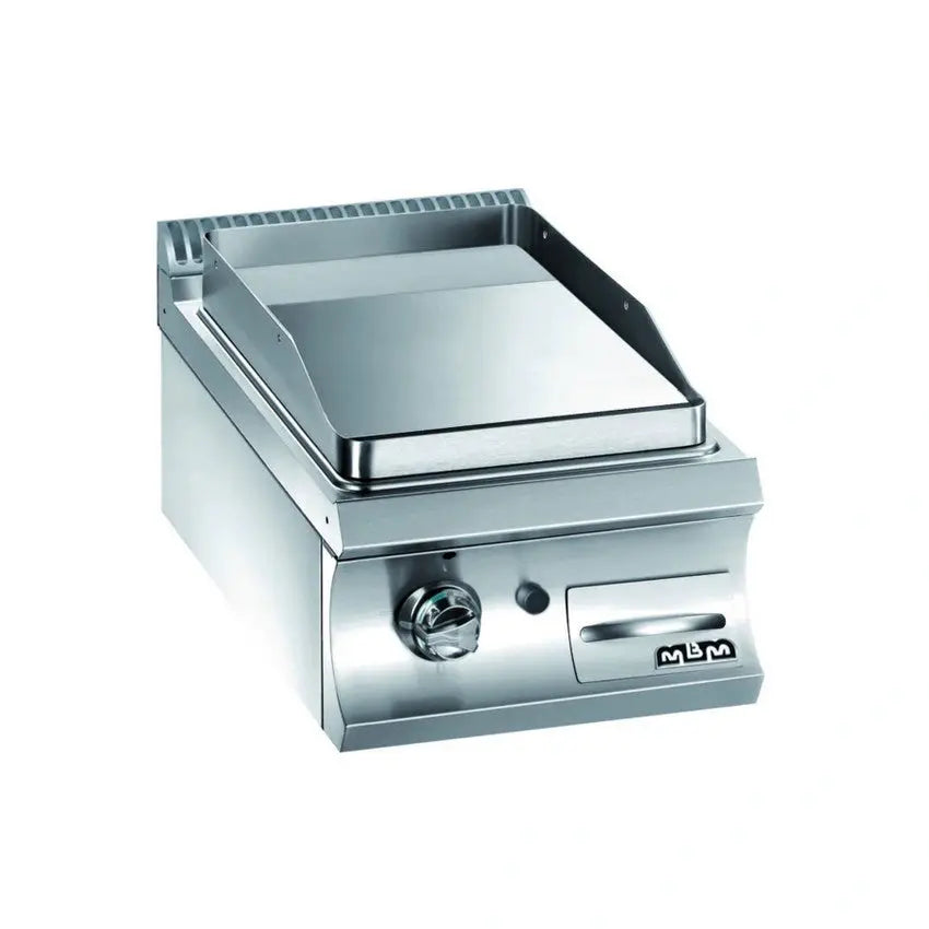 Plaque magistra 700 simple lisse/gaz chromée - FTBG74TLC - MBM by MBM