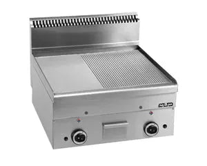 Plaques grillades mixte chromé gaz MINIMA 600 - GFT66LRC - MBM by MBM