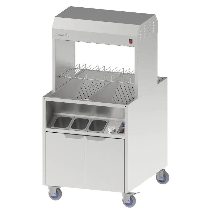 Poste de salage double chauffe traversant 800 - CPDSDCT800 - Casselin