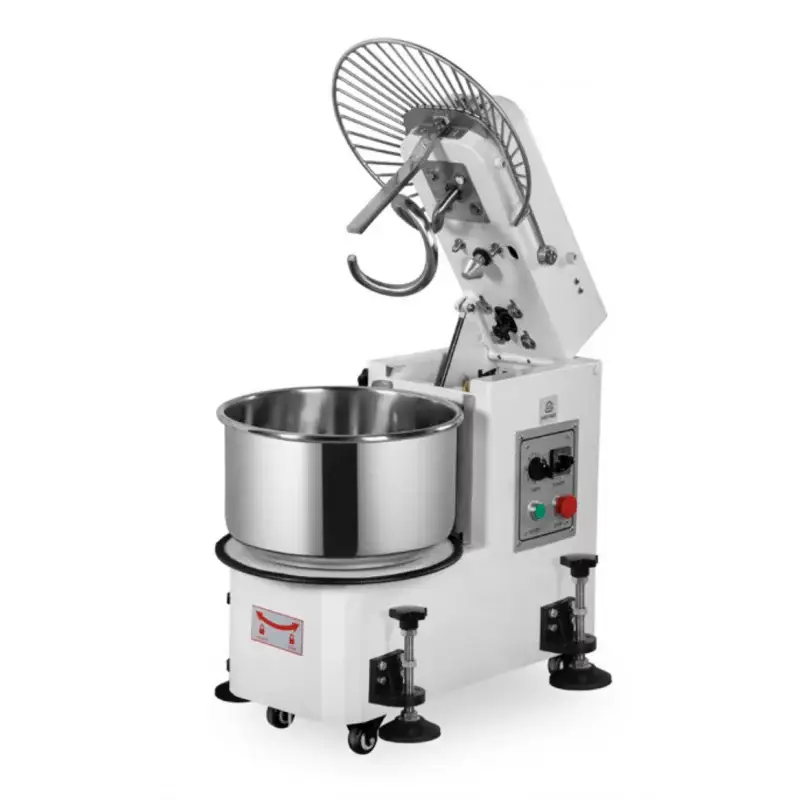 Pétrin à spirale avec tête relevable 1 vitesse 30 L