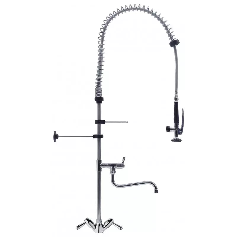 Douchette monotrou avec robinet intermédiaire - EC/EF - Cuistance by Cuistance