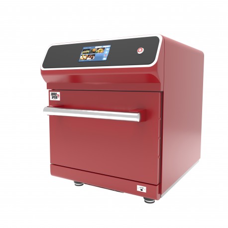SOFRASPEED-RED - Four à cuisson ultra-rapide - Couleur rouge - Sofraca