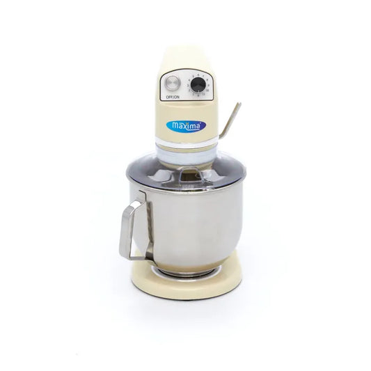 Batteur Mélangeur planétaire - 7 L - 11 vitesses - jusqu'à 2 kg de pâte - ivoire