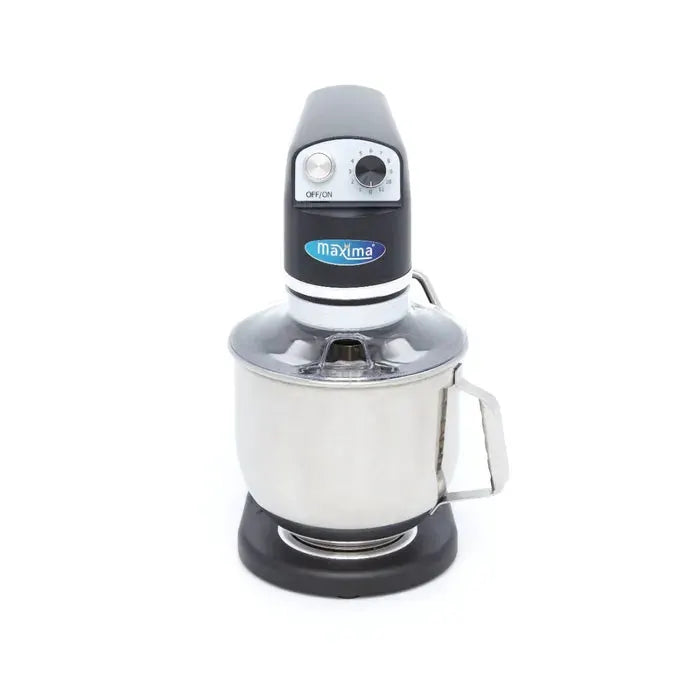 Batteur Mélangeur planétaire - 7 L - 11 vitesses - jusqu'à 2 kg de pâte - noir mat by Maxima