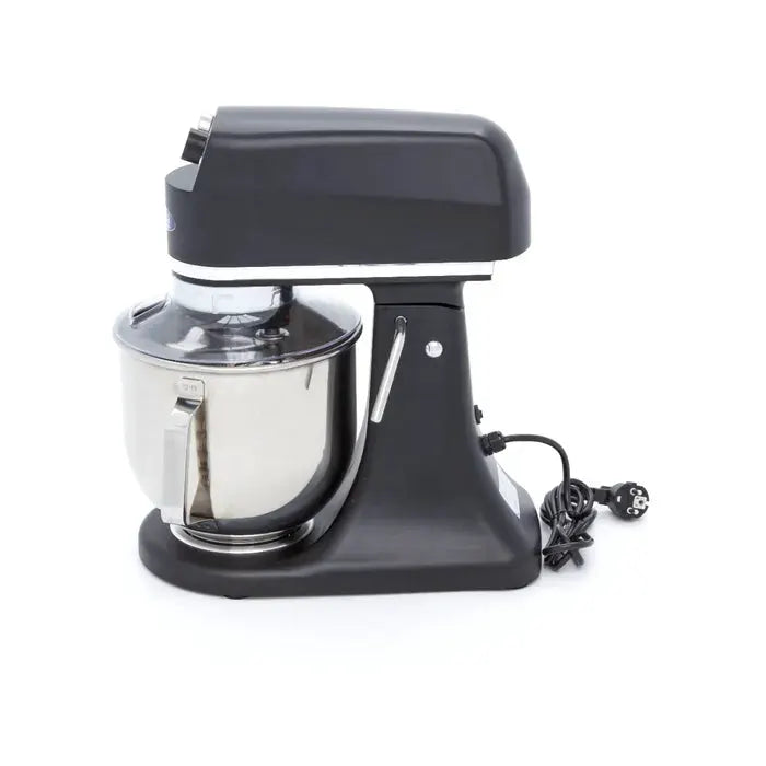 Batteur Mélangeur planétaire - 7 L - 11 vitesses - jusqu'à 2 kg de pâte - noir mat by Maxima