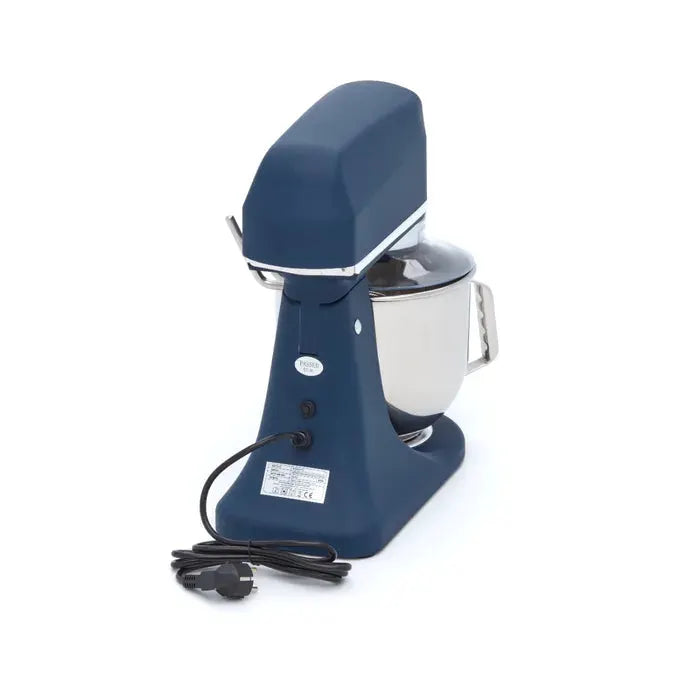 Batteur Mélangeur planétaire - 7 L - 11 vitesses - jusqu'à 2 kg de pâte - bleu acier mat by Maxima