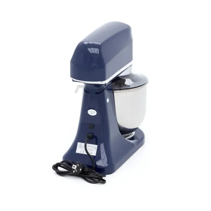 Batteur Mélangeur planétaire - 7 L - 11 vitesses - jusqu'à 2 kg de pâte - bleu acier by Maxima