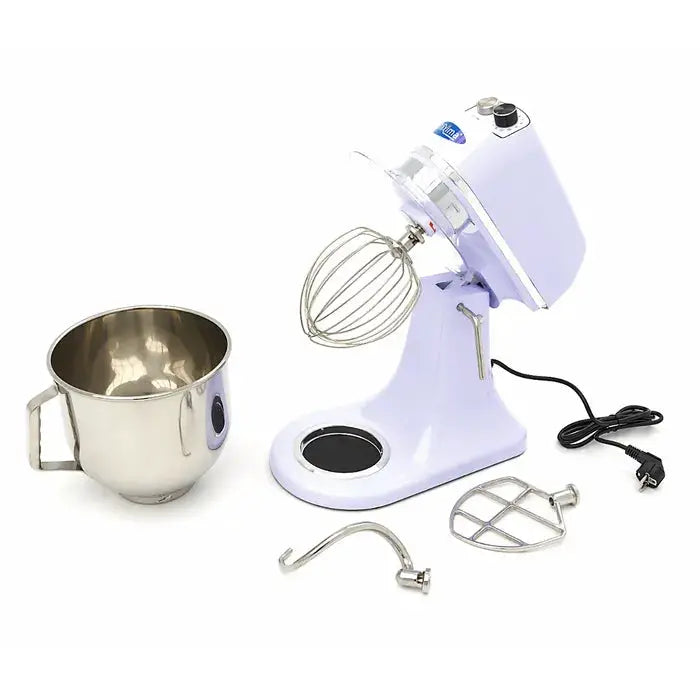 Batteur Mélangeur planétaire - 7 L - 11 vitesses - jusqu'à 2 kg de pâte - lilas by Maxima