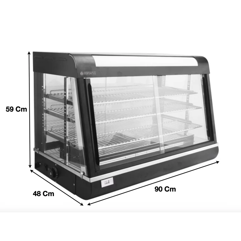 Vitrine chauffante L 900 mm - FM36 - Cuistance
