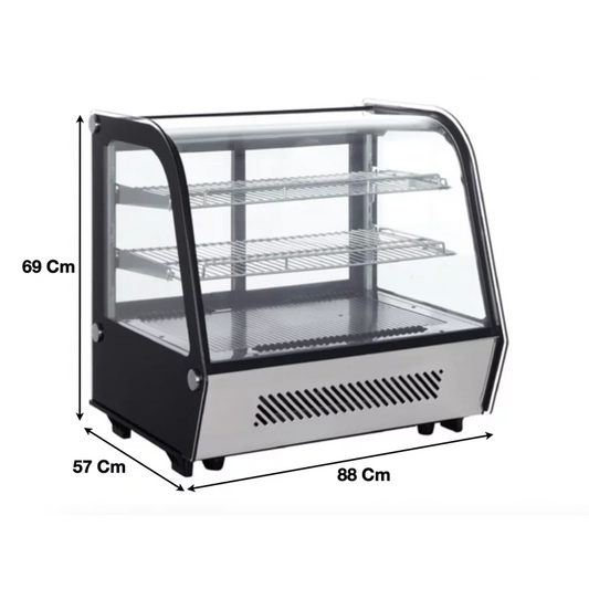 Vitrine réfrigérée de comptoir 160 L