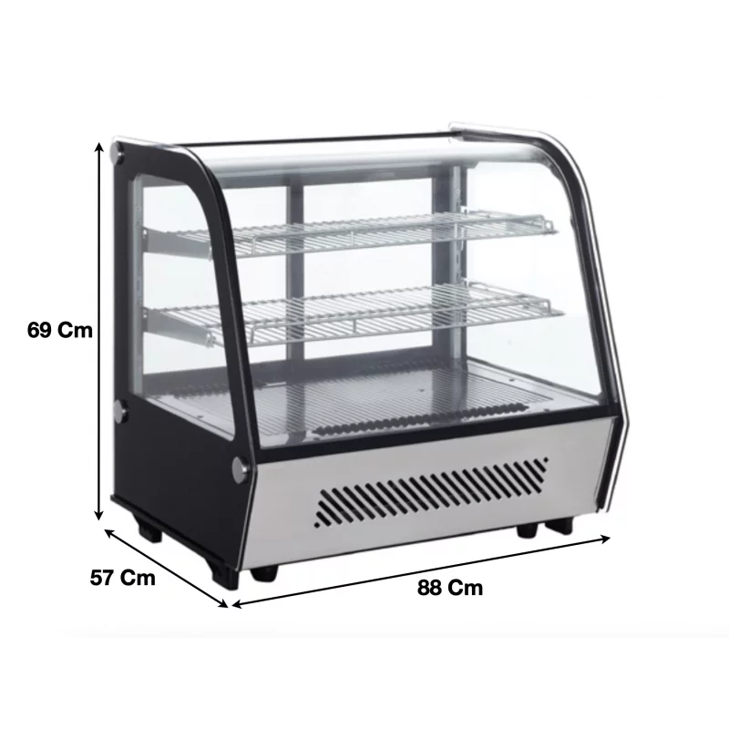 Vitrine réfrigérée de comptoir 160 L by Cuistance
